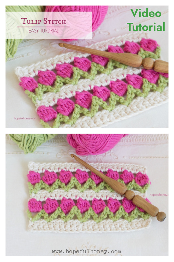 Tulip Stitch Video Tutorial