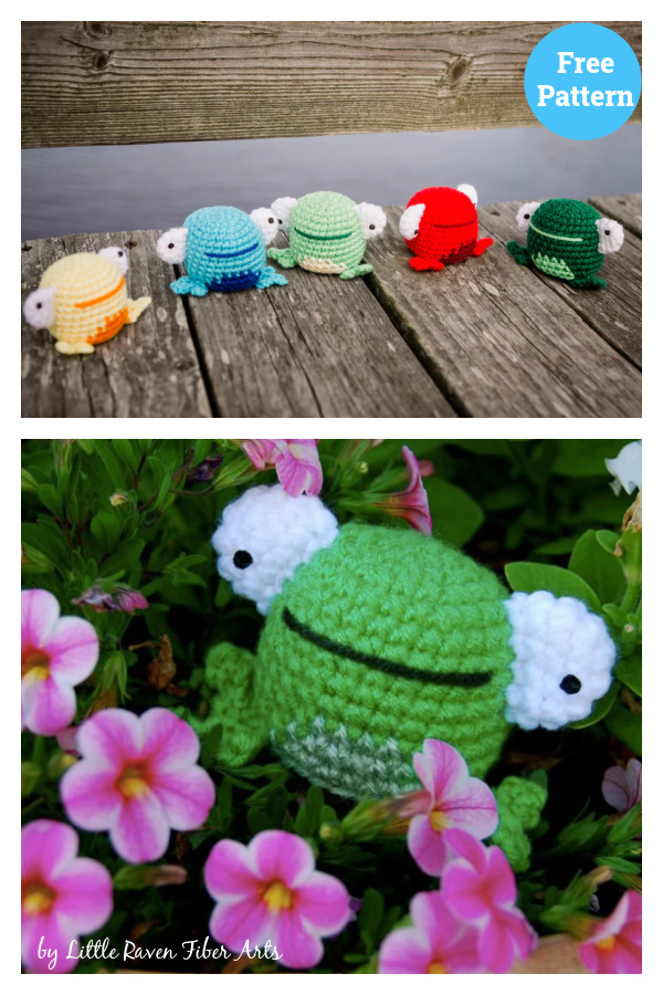 Frog Amigurumi Crochet Free Pattern