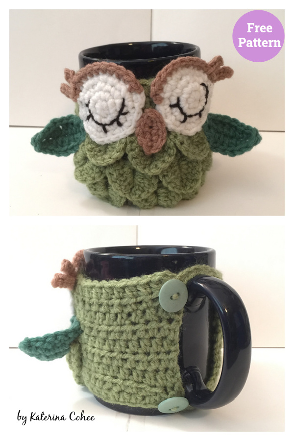 Tea Owl Cozy Crochet Free Pattern