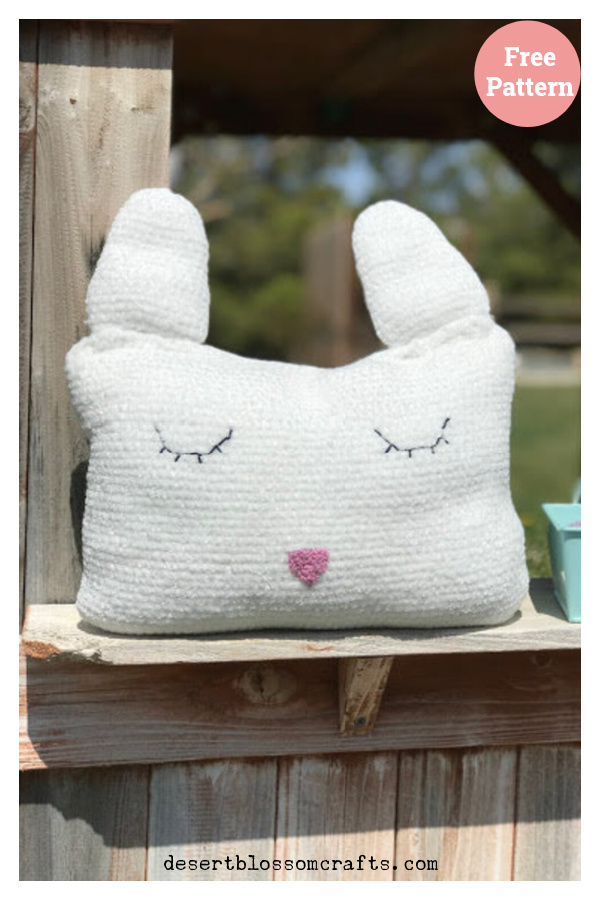 Velveteen Rabbit Pillow Free Crochet Pattern