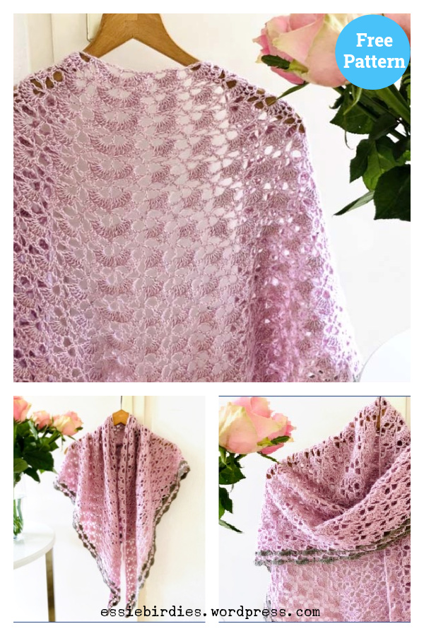 Close to You Shawl Free Crochet Pattern