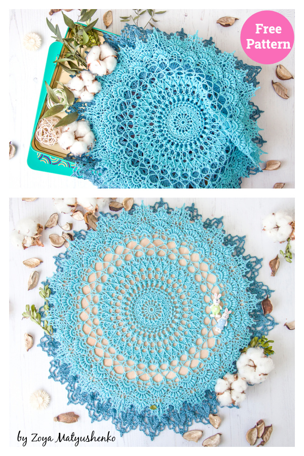 Agnes Doily Free Crochet Pattern