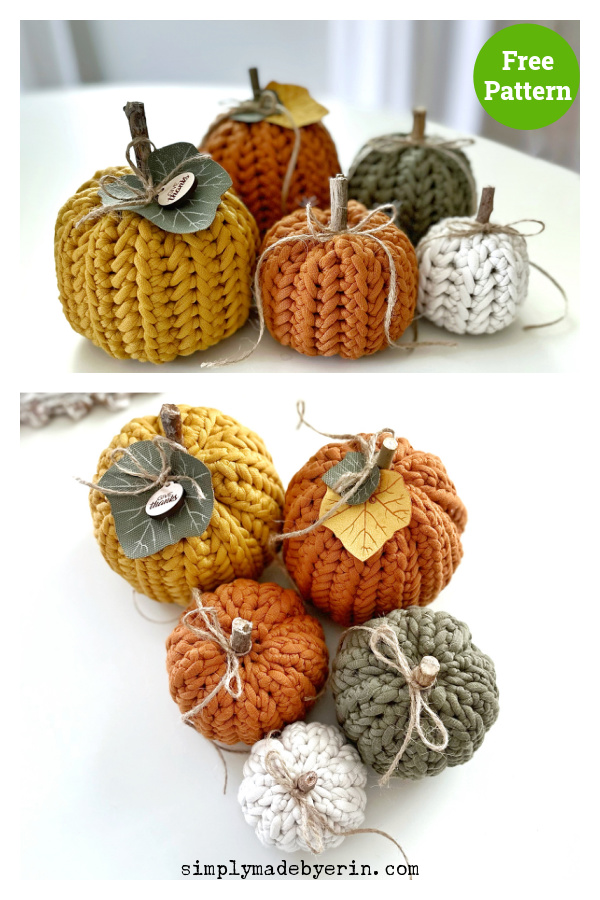 The Herringbone Pumpkin Free Crochet Pattern