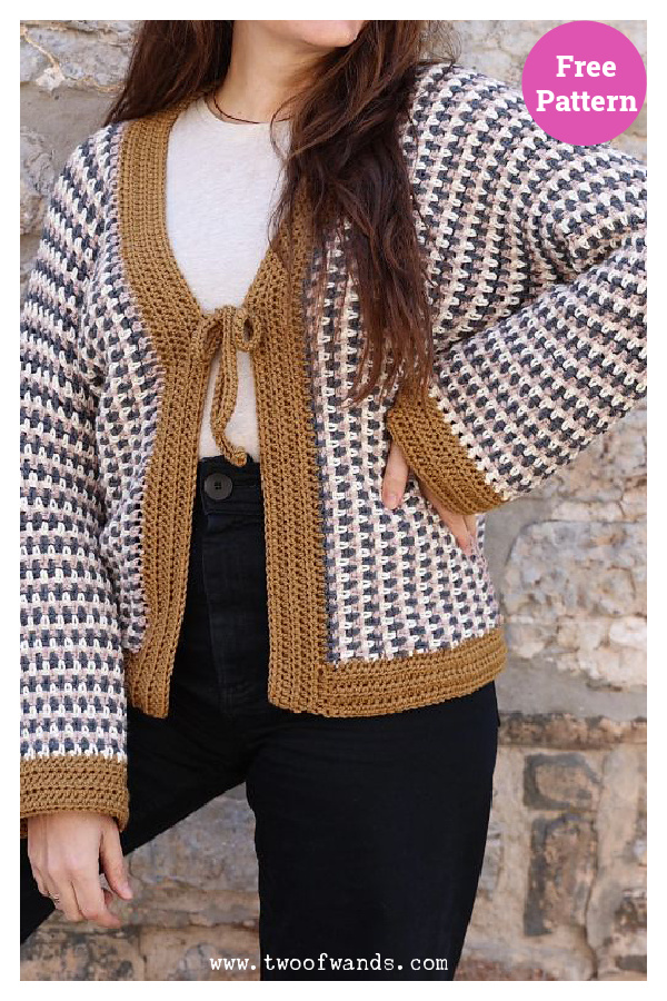 Emerick Cardigan Free Crochet Pattern