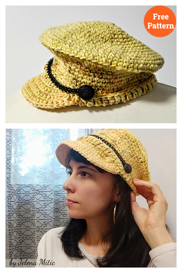 Greek Fisherman Hat Free Crochet Pattern