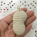 Mini Amigurumi Footprint Keychain Free Crochet Pattern 10