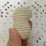 Mini Amigurumi Footprint Keychain Free Crochet Pattern 11