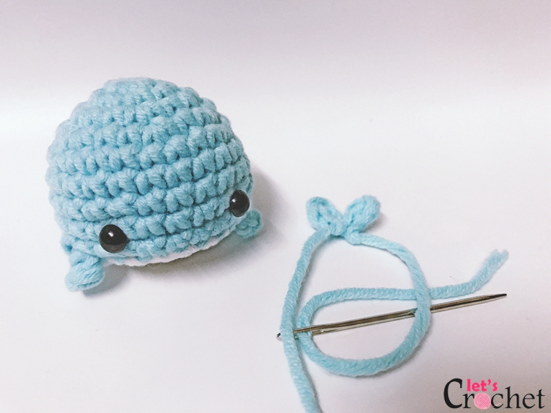 FREE Baby Whale Crochet Pattern Tail