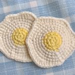 FREE Fried Egg Crochet Pattern