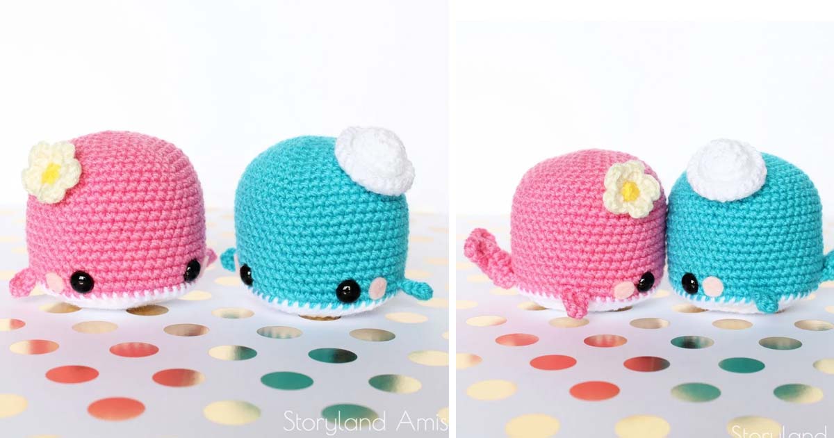 Baby Humpback Whale Free Crochet Pattern