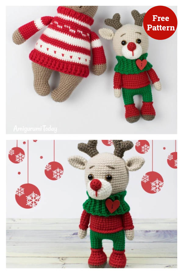 Deer Amigurumi Free Crochet Pattern