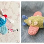 Mini Amigurumi Airplane Free Crochet Pattern