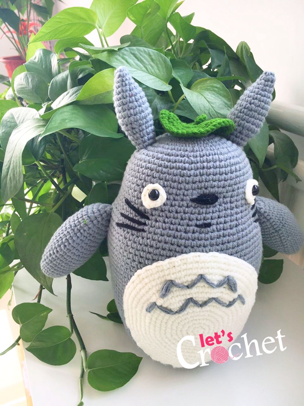 Totoro Amigurumi Free Crochet Pattern