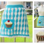 Baker’s Apron with Cupcake Free Crochet Pattern