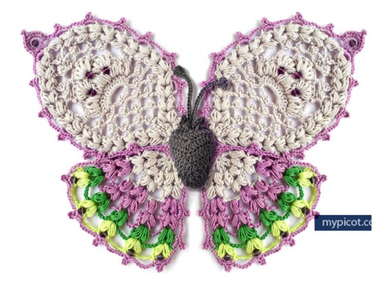 Butterfly Free Crochet Pattern