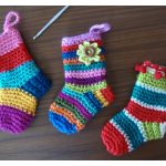 Christmas Socks Free Crochet Pattern