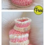 Cute Baby Boots Free Crochet Pattern