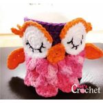 Cute Owl Mug Cozy Free Crochet Pattern