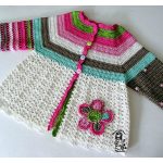 Flower Cardigan Free Crochet Pattern