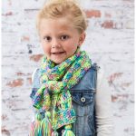 Kid’s Drop-Stitch Scarf Free Crochet Pattern