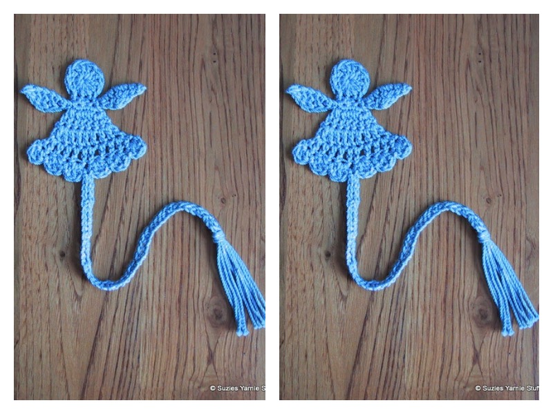 Little Angel Bookmark Free Crochet Pattern
