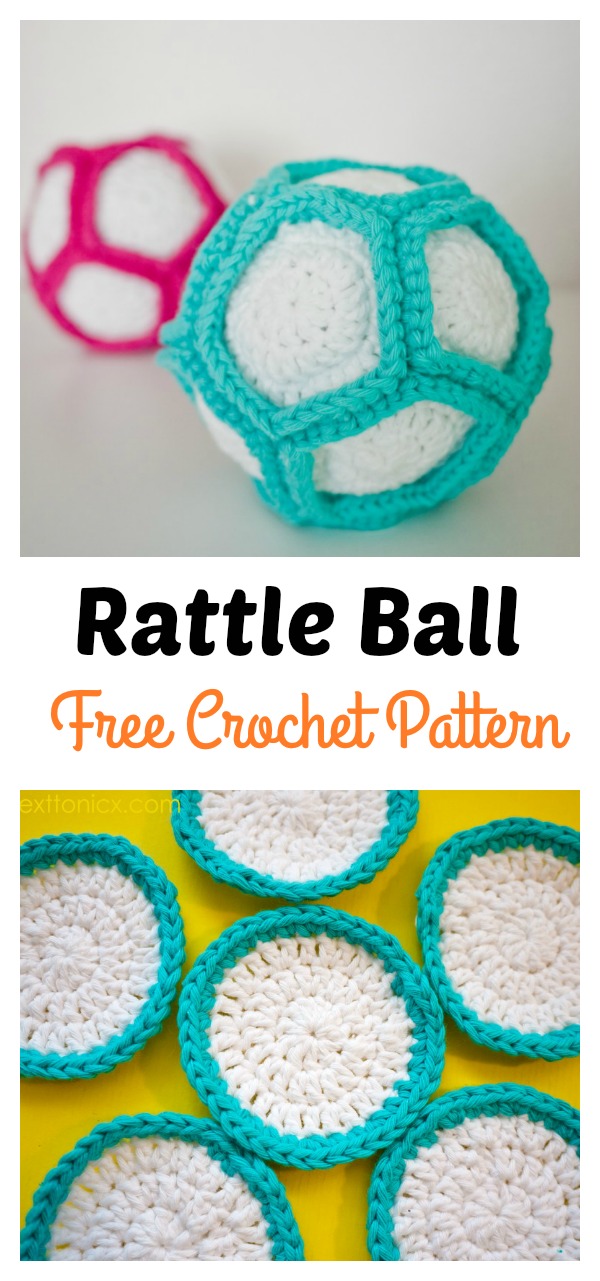 Rattle Ball Free Crochet Pattern