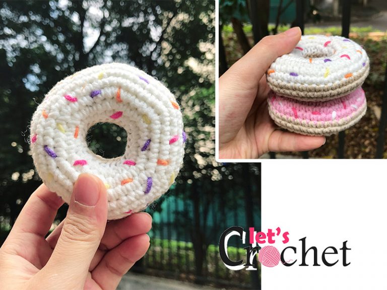 Donut Free Crochet  Pattern