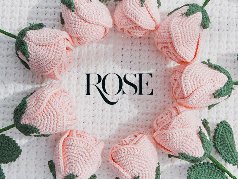 A Easy Rose Free Crochet Pattern