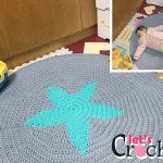 star carpet free crochet pattern