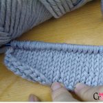 how to crochet Tunisian Knit Stitch (TKS)