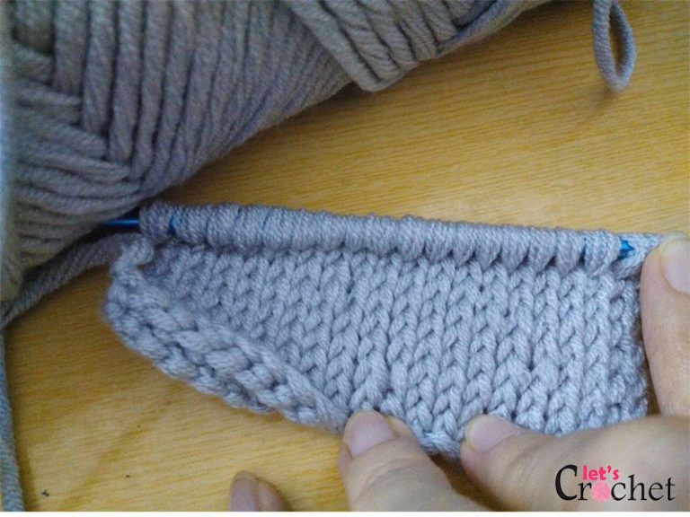 How to crochet Tunisian Knit Stitch (TKS)