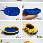 Super Easy Minion Inspired Baby Booties Free Crochet Pattern