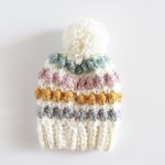 Crochet Berry Stitch  Baby Hat & Blanket