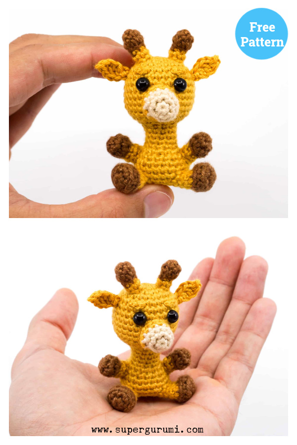 Amigurumi Giraffe Free Crochet Pattern