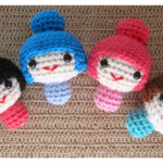Amigurumi Kokeshi Dolls Free Crochet Pattern