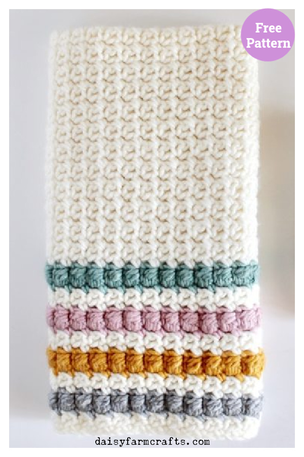 Berry Stitch Baby Blanket Free Crochet Pattern
