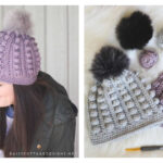 Bobble Beanie Free Crochet Pattern