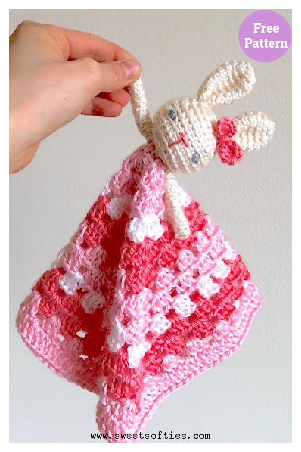 Bunny Lovey Free Crochet Pattern 