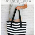 Crochet Easy Tote Bag Free Pattern