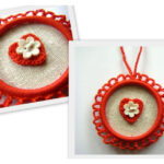 Heart Ornament Free Crochet Pattern
