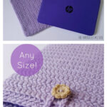 Laptop Sleeve Crochet Free Pattern