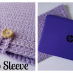 Laptop Sleeve Crochet Free Pattern