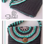 Minty Mandala Purse Free Crochet Pattern