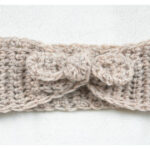 Naturally Chic Tie-up Crochet Headband Free Pattern