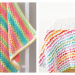 Rainbow Blanket Crochet Free Patterns