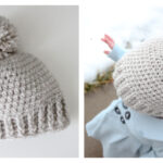 Ribbed Beanie Free Crochet Pattern