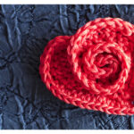 Rosy Heart Free Crochet Pattern