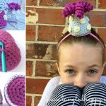 Party Hat DIY Headband Free Crochet Pattern