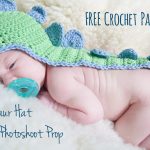 Baby’s Dino Hat with Cape Crochet Free Pattern