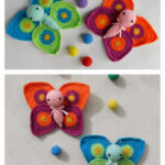 Amigurumi Butterfly Free Crochet Pattern